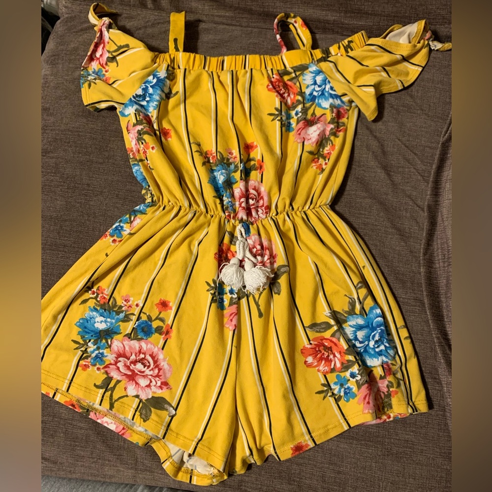 little girl romper